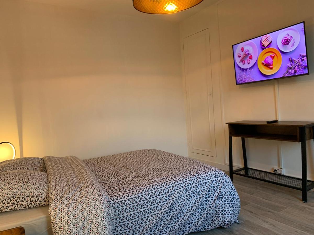 Le Famillial , 2 Chambres Doubles Lits Faits Et Serviettes De Toilette Fournies Avec Parking Prive 1 Voiture, Netflix, Disney Plus Disponible Диеп Екстериор снимка